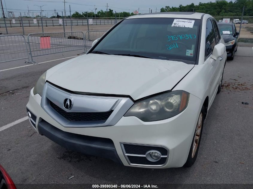 2011 Acura Rdx VIN: 5J8TB2H22BA001805 Lot: 39590340