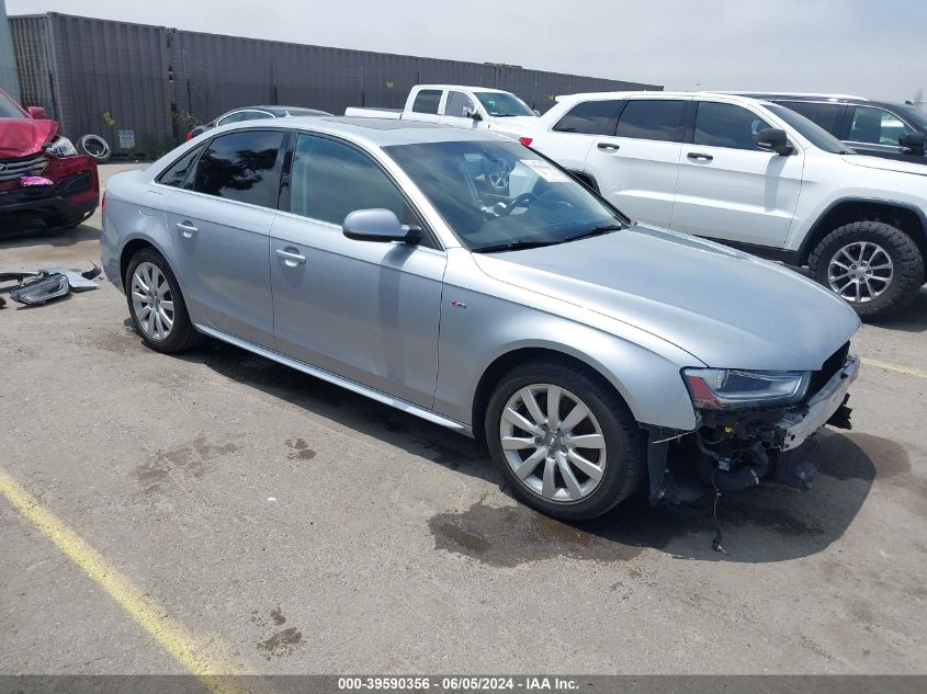 2015 Audi A4 2.0T Premium VIN: WAUAFAFL6FN025889 Lot: 39590356