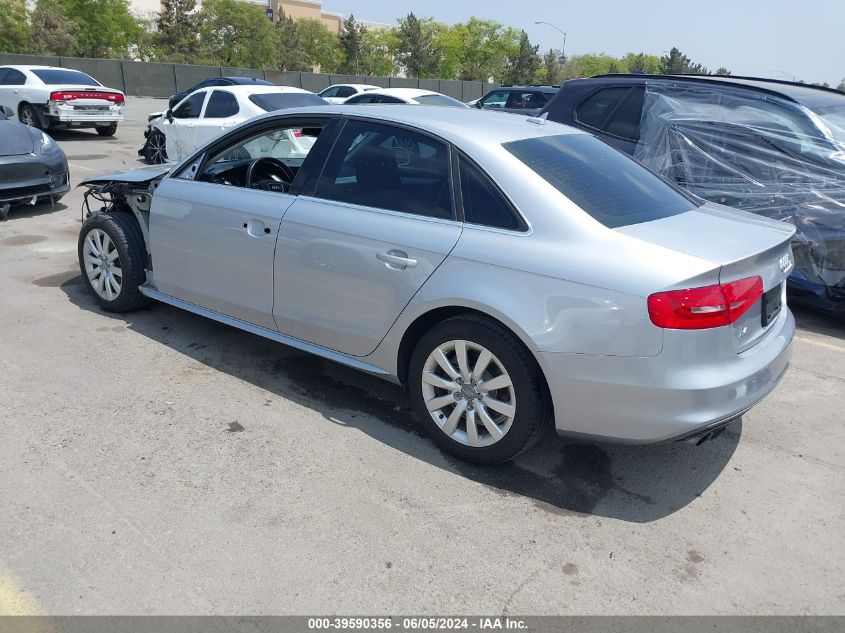 2015 Audi A4 2.0T Premium VIN: WAUAFAFL6FN025889 Lot: 39590356