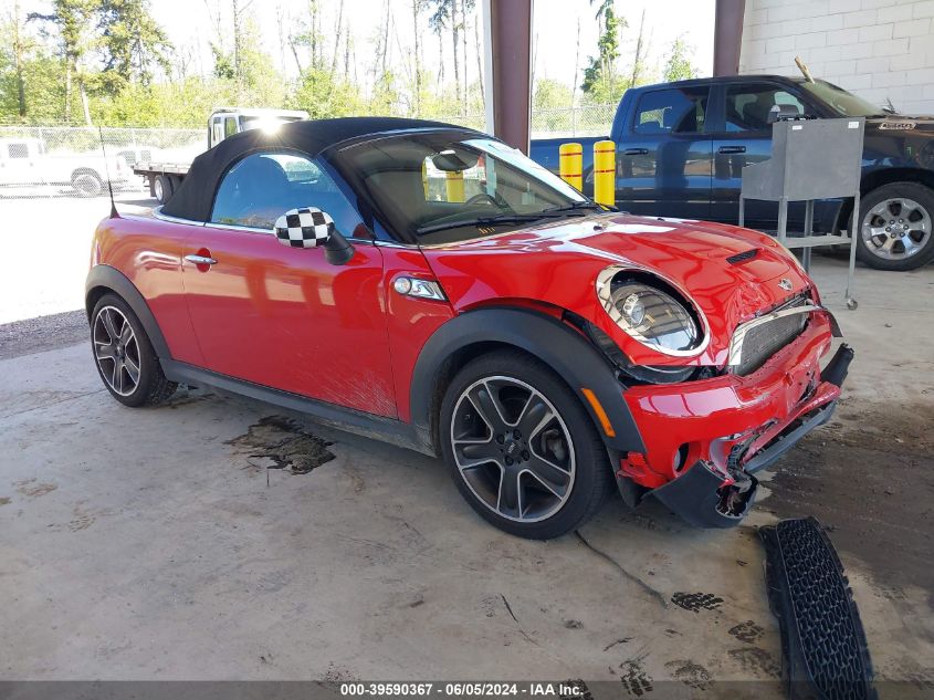 2015 Mini Roadster Cooper S VIN: WMWSY3C51FT595441 Lot: 39590367