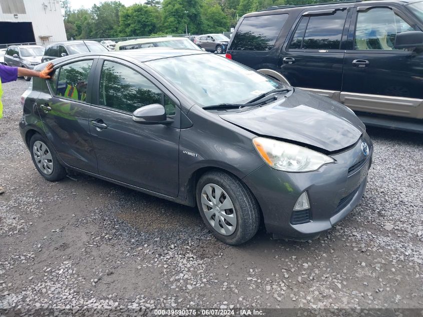 2013 Toyota Prius C Two VIN: JTDKDTB36D1546405 Lot: 39590375