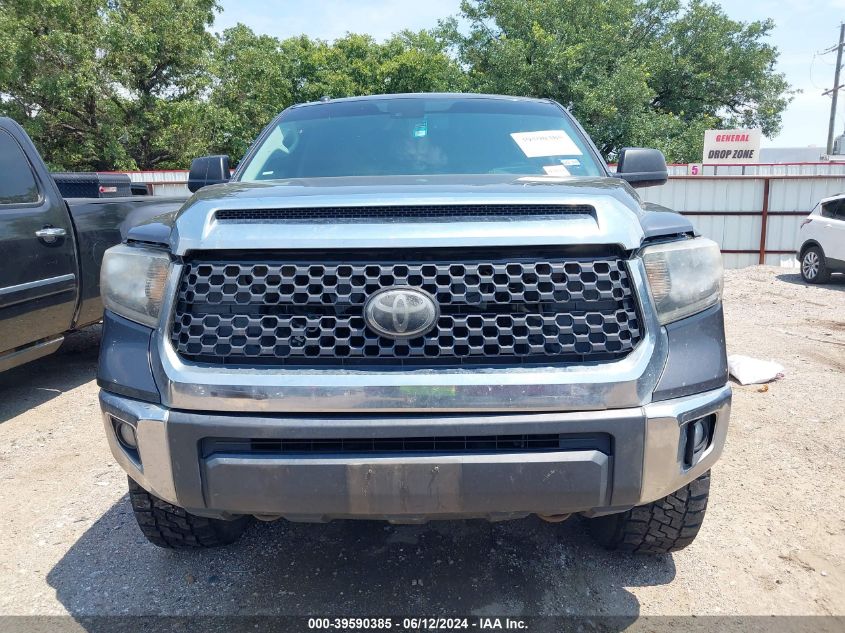 2018 Toyota Tundra Sr5 5.7L V8 VIN: 5TFDY5F13JX698166 Lot: 39590385