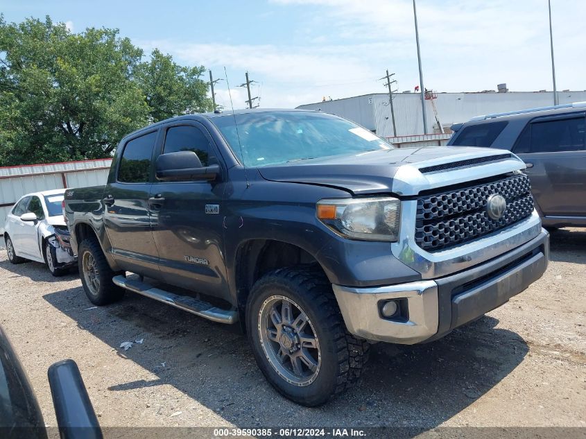 2018 Toyota Tundra Sr5 5.7L V8 VIN: 5TFDY5F13JX698166 Lot: 39590385