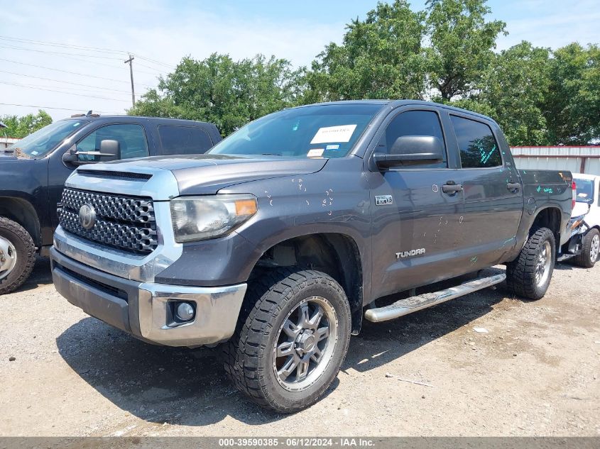 2018 Toyota Tundra Sr5 5.7L V8 VIN: 5TFDY5F13JX698166 Lot: 39590385