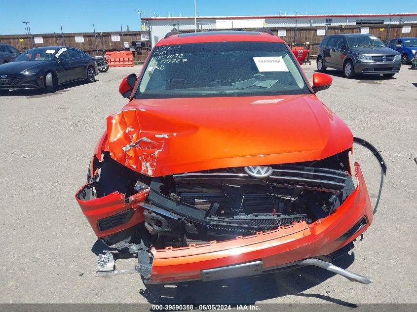 2019 Volkswagen Tiguan 2.0T Se/2.0T Sel/2.0T Sel R-Line/2.0T Sel R-Line Black VIN: 3VV2B7AX8KM199727 Lot: 39590388