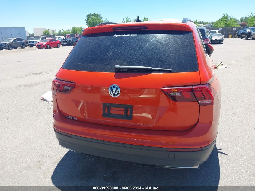 2019 Volkswagen Tiguan 2.0T Se/2.0T Sel/2.0T Sel R-Line/2.0T Sel R-Line Black VIN: 3VV2B7AX8KM199727 Lot: 39590388