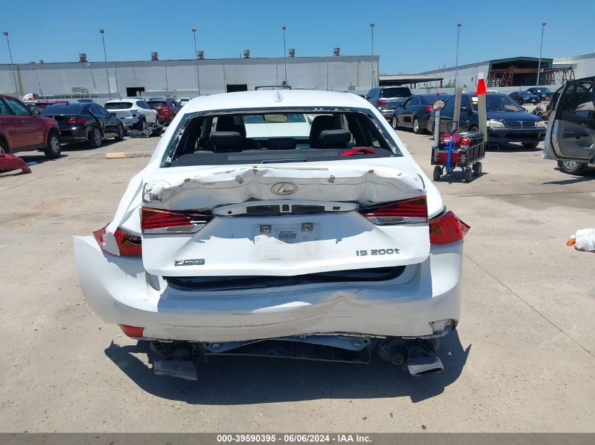 2017 Lexus Is 200T VIN: JTHBA1D24H5040408 Lot: 39590395