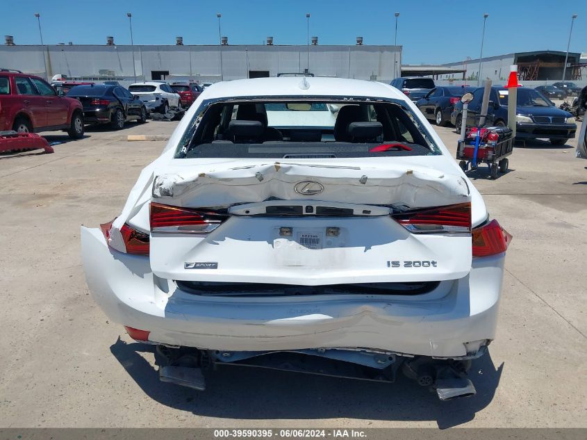 2017 Lexus Is 200T VIN: JTHBA1D24H5040408 Lot: 39590395