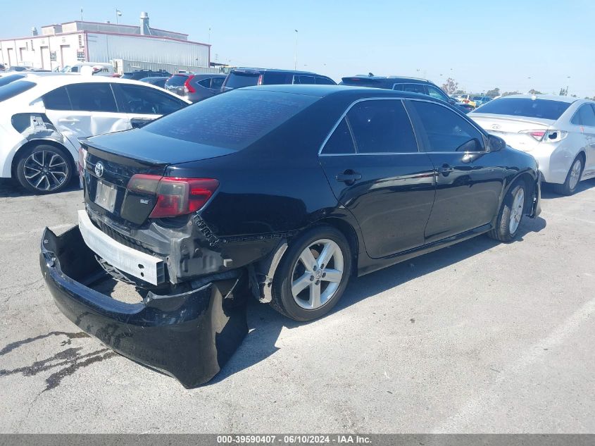 2014 Toyota Camry Se VIN: 4T1BF1FK5EU444590 Lot: 39590407