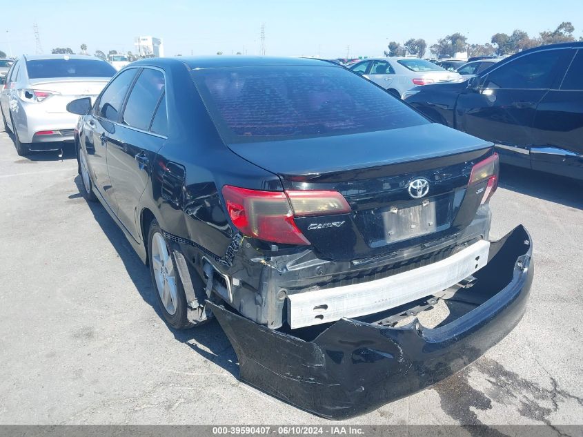 2014 Toyota Camry Se VIN: 4T1BF1FK5EU444590 Lot: 39590407