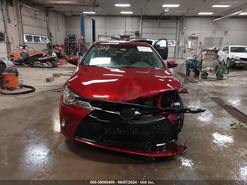 2016 Toyota Camry Se VIN: 4T1BF1FK4GU603845 Lot: 39590409