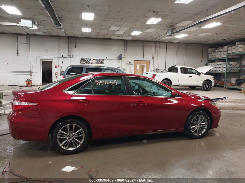 2016 Toyota Camry Se VIN: 4T1BF1FK4GU603845 Lot: 39590409