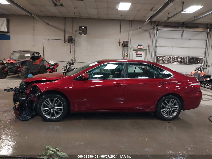 2016 Toyota Camry Se VIN: 4T1BF1FK4GU603845 Lot: 39590409