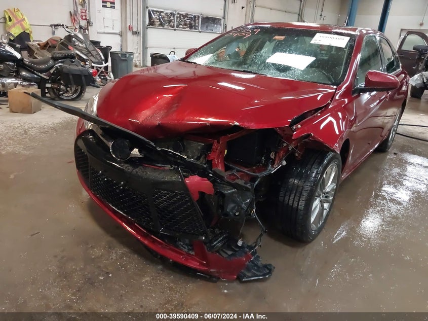 2016 Toyota Camry Se VIN: 4T1BF1FK4GU603845 Lot: 39590409