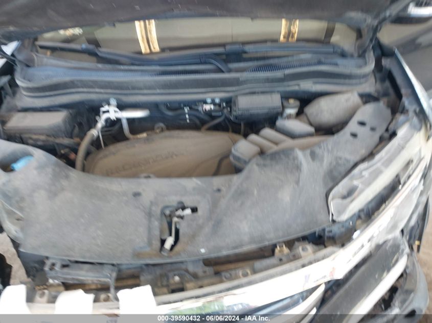 2016 Honda Pilot Touring VIN: 5FNYF5H9XGB052779 Lot: 39590432