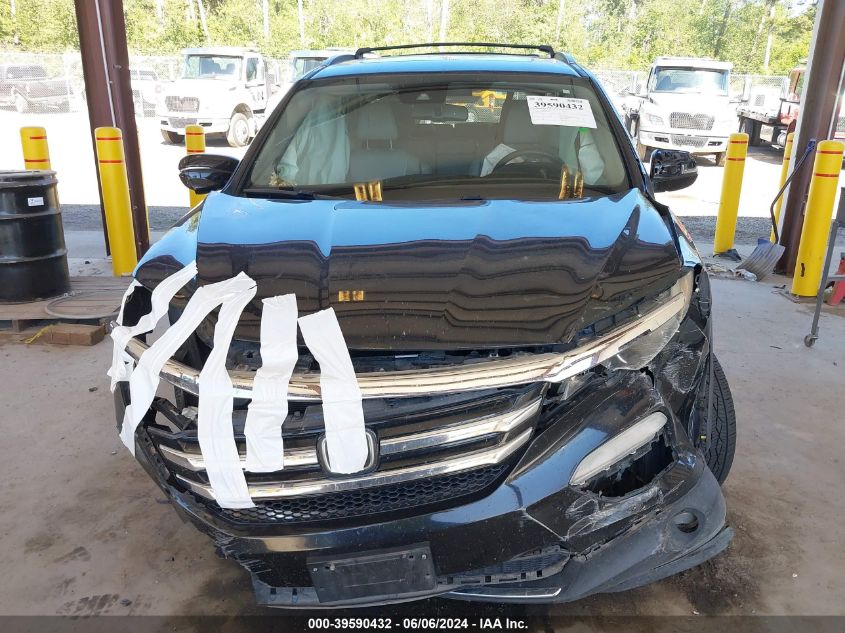 2016 Honda Pilot Touring VIN: 5FNYF5H9XGB052779 Lot: 39590432