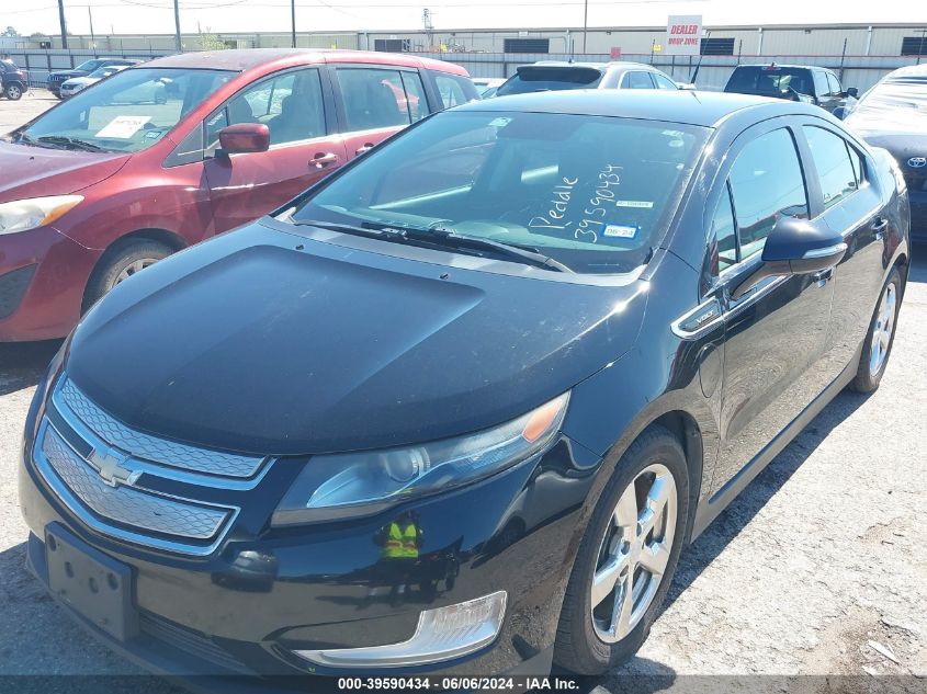 2012 Chevrolet Volt VIN: 1G1RD6E43CU110492 Lot: 39590434