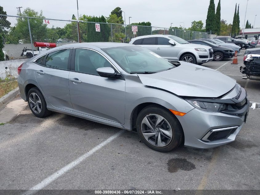 2020 Honda Civic Lx VIN: 2HGFC2F63LH552165 Lot: 39590436