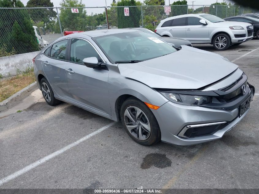 2020 Honda Civic Lx VIN: 2HGFC2F63LH552165 Lot: 39590436