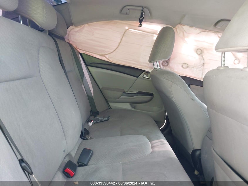 2013 Honda Civic Lx VIN: 2HGFB2F53DH301979 Lot: 39590442