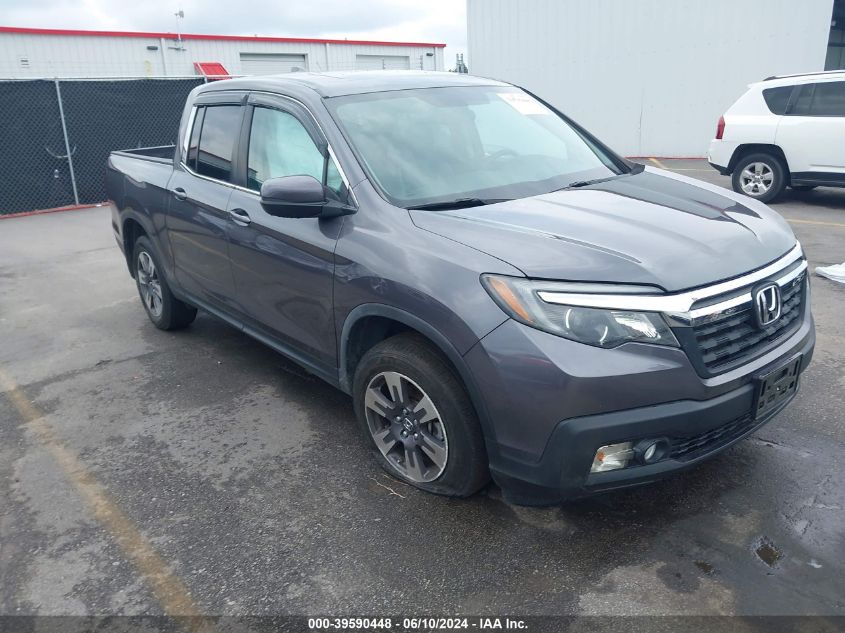 2019 Honda Ridgeline Rtl VIN: 5FPYK2F56KB001645 Lot: 39590448