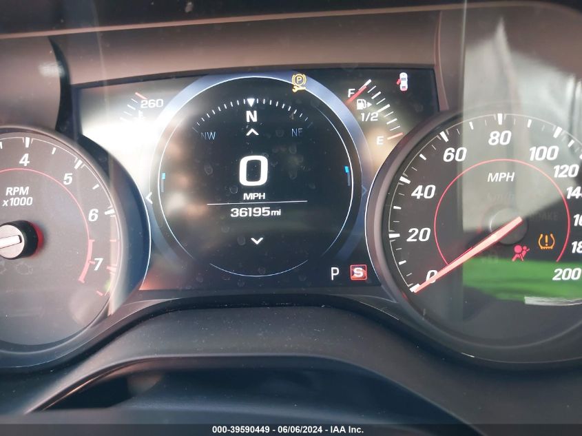 2022 Chevrolet Camaro Rwd 2Ss VIN: 1G1FH1R70N0104027 Lot: 39590449