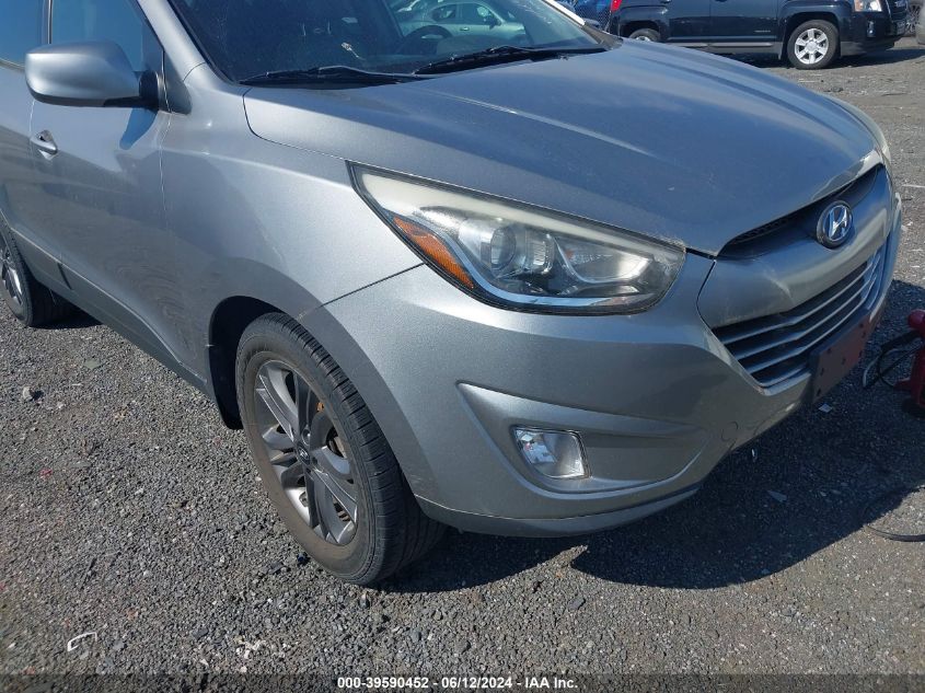 2014 Hyundai Tucson Se VIN: KM8JU3AG3EU895470 Lot: 39590452