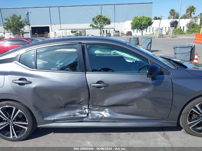 2022 Nissan Sentra Sr Xtronic Cvt VIN: 3N1AB8DV7NY305482 Lot: 39590459