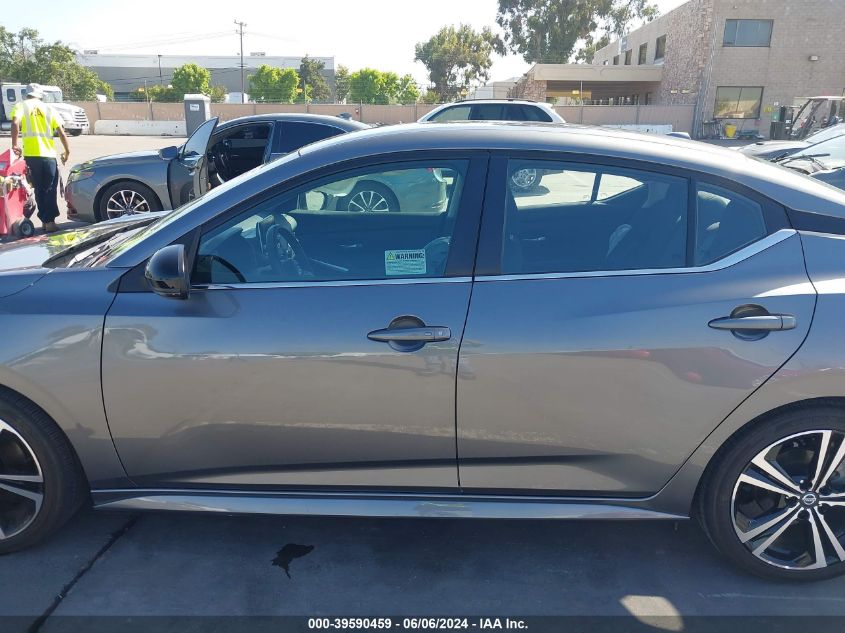 2022 Nissan Sentra Sr Xtronic Cvt VIN: 3N1AB8DV7NY305482 Lot: 39590459