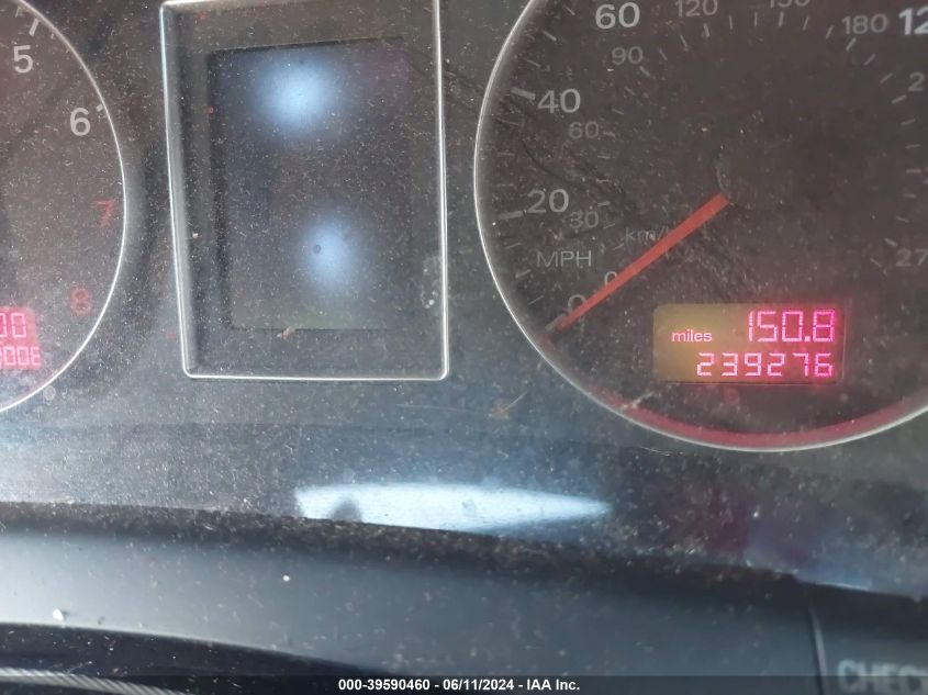 2007 Audi A4 2.0T VIN: WAUDF78E57A138790 Lot: 39590460