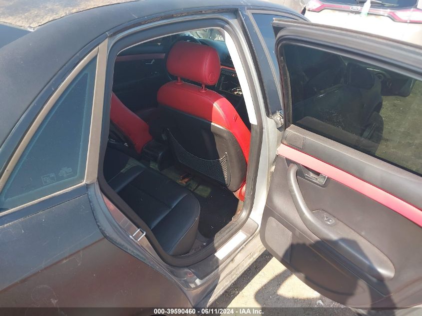 2007 Audi A4 2.0T VIN: WAUDF78E57A138790 Lot: 39590460