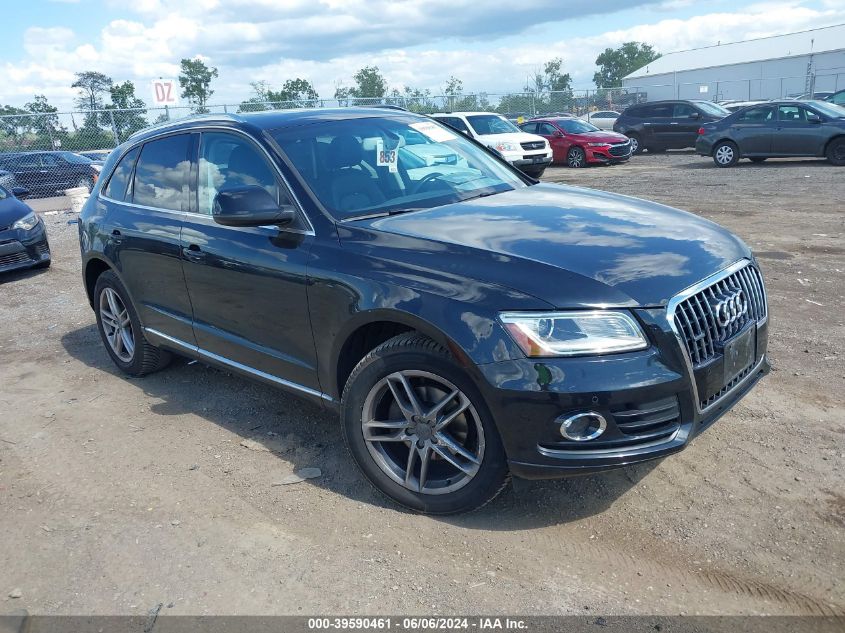 2013 Audi Q5 2.0T Premium VIN: WA1LFAFP1DA010925 Lot: 39590461