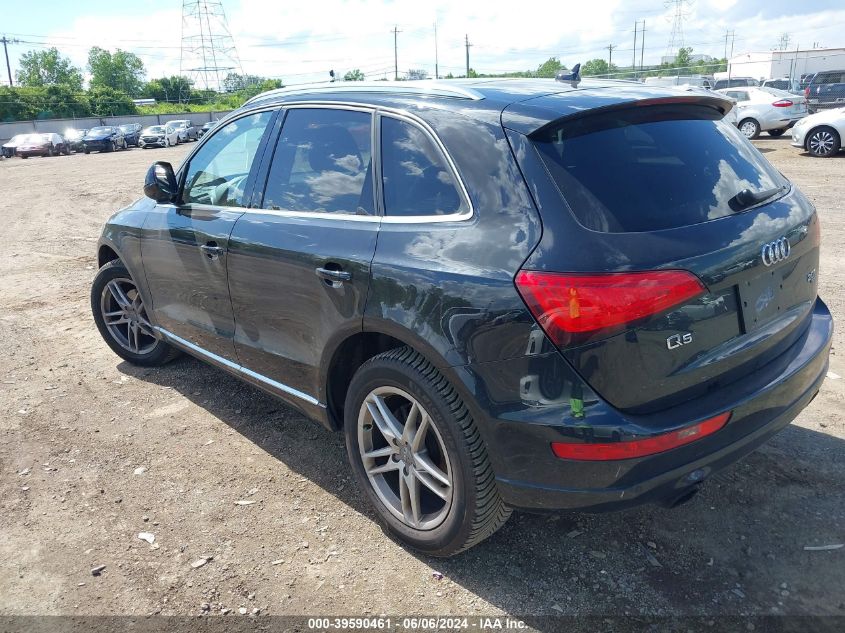 2013 Audi Q5 2.0T Premium VIN: WA1LFAFP1DA010925 Lot: 39590461