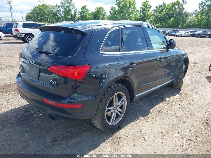 2013 Audi Q5 2.0T Premium VIN: WA1LFAFP1DA010925 Lot: 39590461