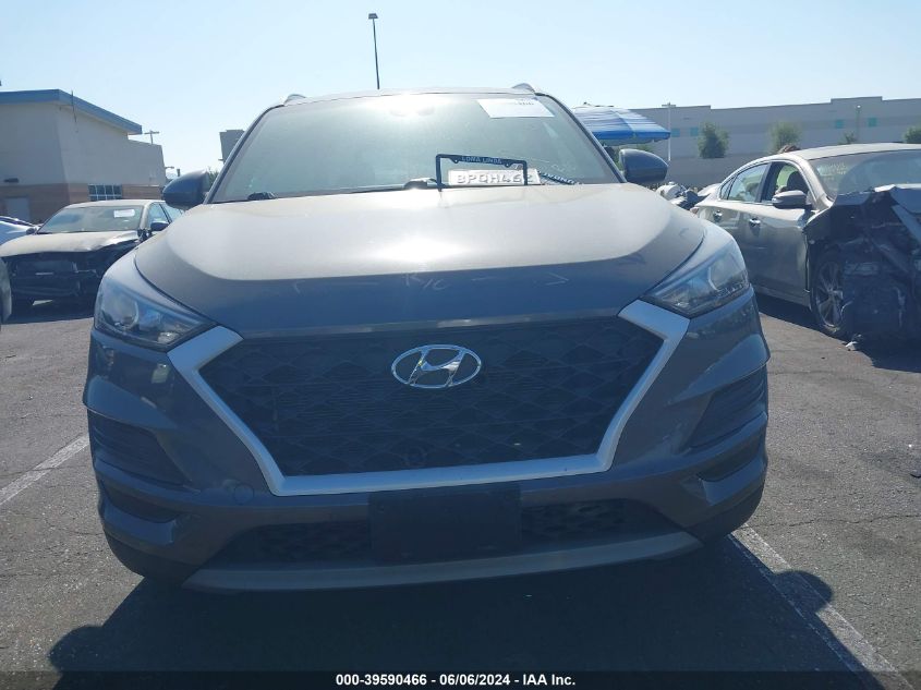 2020 Hyundai Tucson Sel VIN: KM8J33ALXLU167156 Lot: 39590466