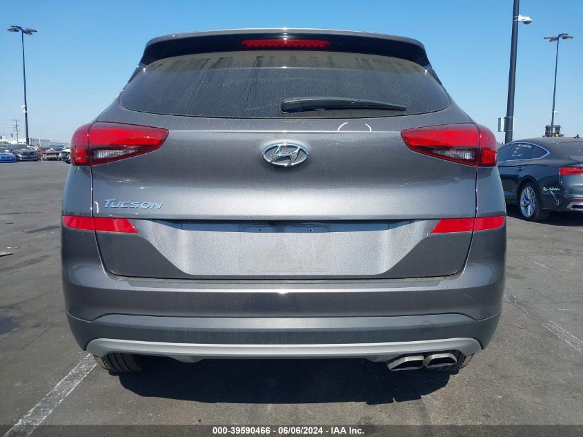 2020 Hyundai Tucson Sel VIN: KM8J33ALXLU167156 Lot: 39590466