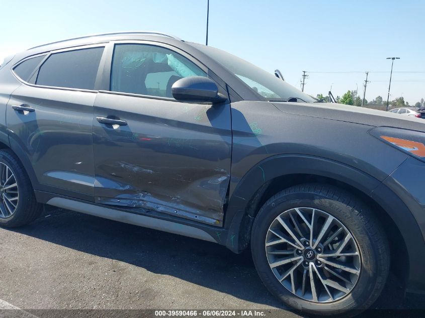 2020 Hyundai Tucson Sel VIN: KM8J33ALXLU167156 Lot: 39590466