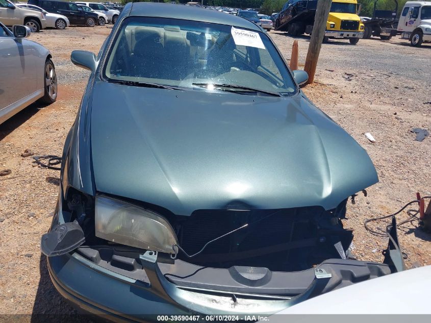 1999 Mazda 626 Es/Lx VIN: 1YVGF22C8X5824027 Lot: 39590467