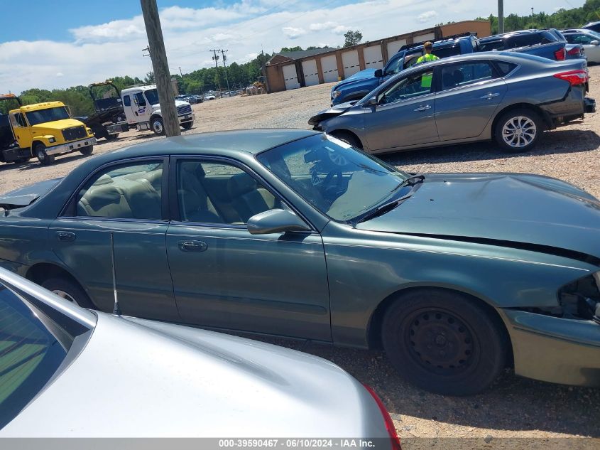 1999 Mazda 626 Es/Lx VIN: 1YVGF22C8X5824027 Lot: 39590467