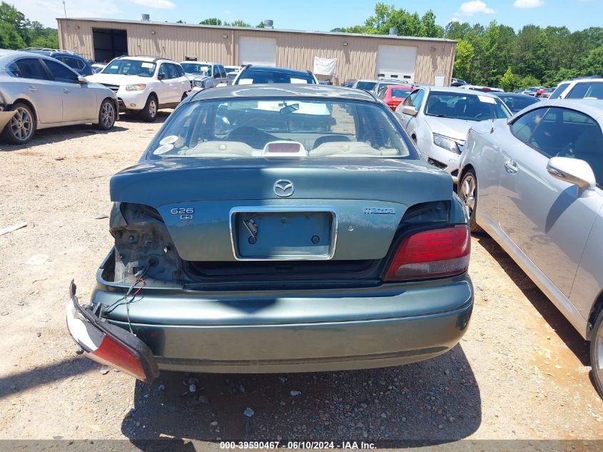 1999 Mazda 626 Es/Lx VIN: 1YVGF22C8X5824027 Lot: 39590467