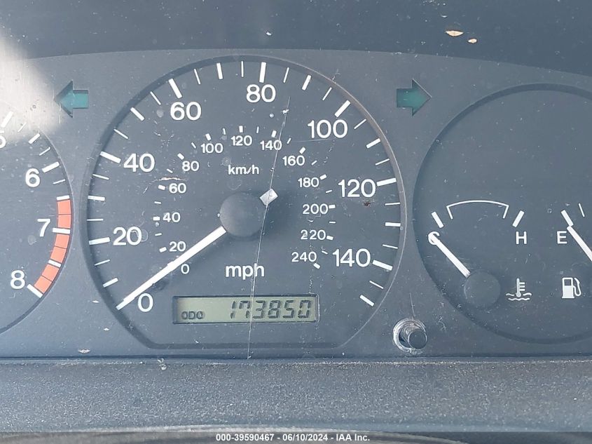 1999 Mazda 626 Es/Lx VIN: 1YVGF22C8X5824027 Lot: 39590467