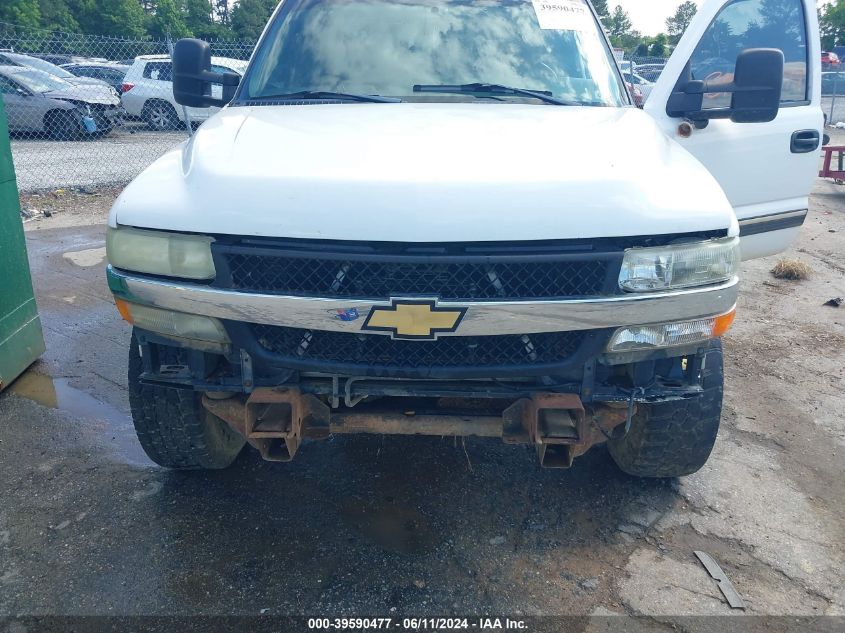 2001 Chevrolet Silverado 2500Hd Ls VIN: 1GCHK23G41F159085 Lot: 39590477