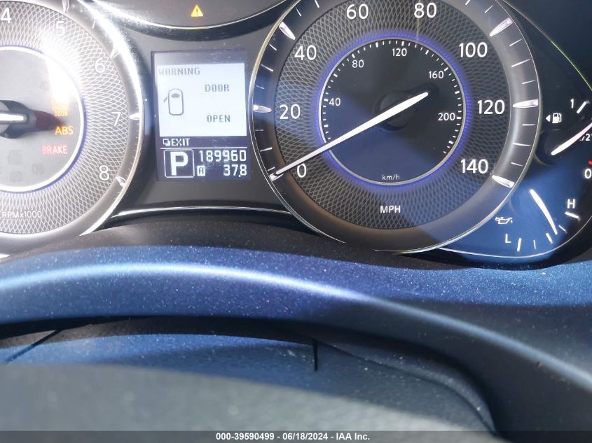 2011 Infiniti Qx56 VIN: JN8AZ2NF9B9502561 Lot: 39590499