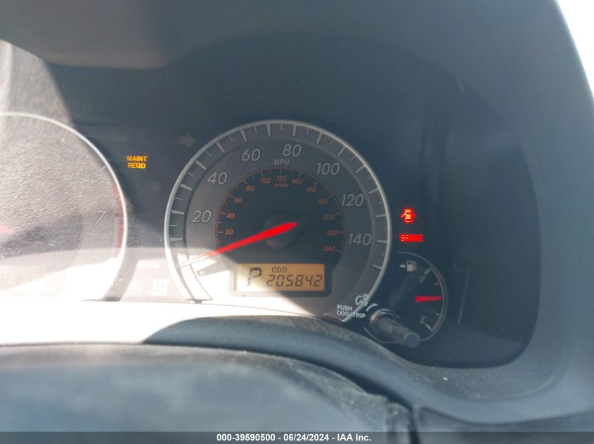 2010 Toyota Corolla S VIN: 2T1BU4EE0AC424293 Lot: 39590500