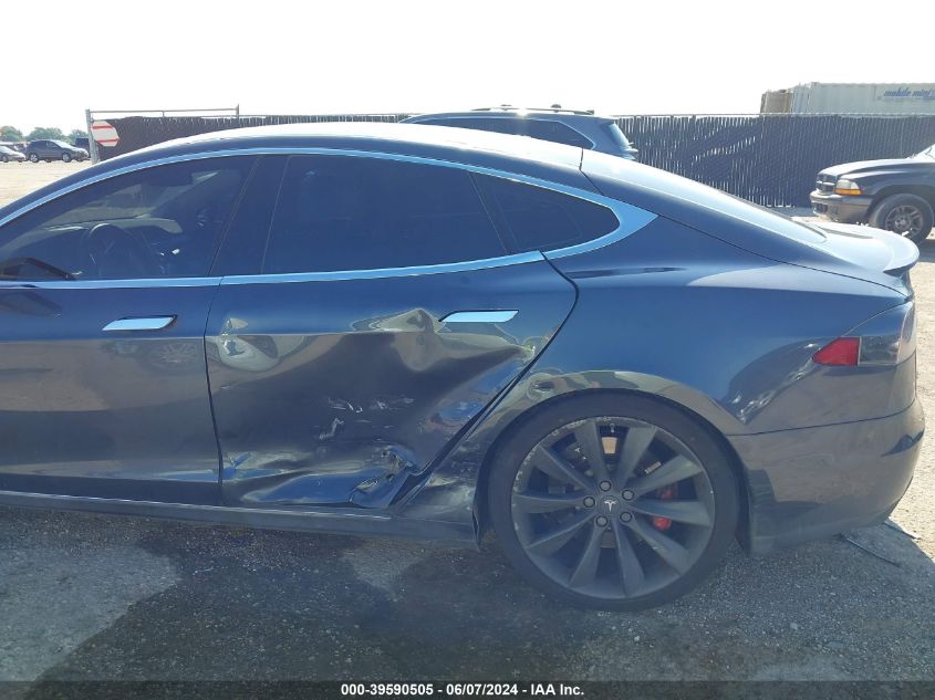 5YJSA1H17EFP55731 2014 Tesla Model S P85