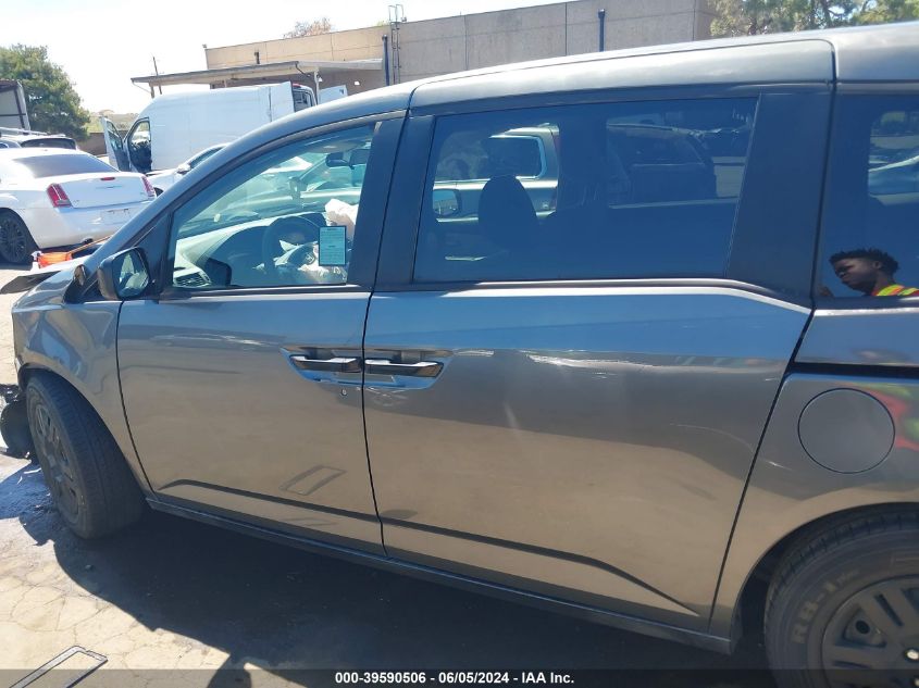 2011 Honda Odyssey Lx VIN: 5FNRL5H25BB031721 Lot: 39590506