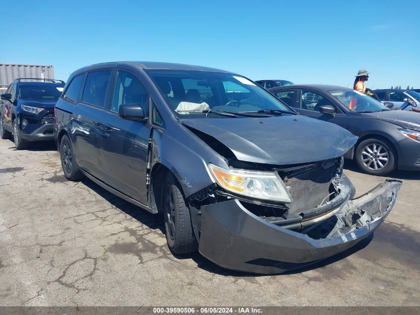 2011 Honda Odyssey Lx VIN: 5FNRL5H25BB031721 Lot: 39590506