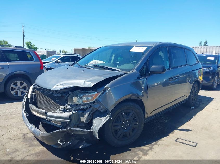 2011 Honda Odyssey Lx VIN: 5FNRL5H25BB031721 Lot: 39590506