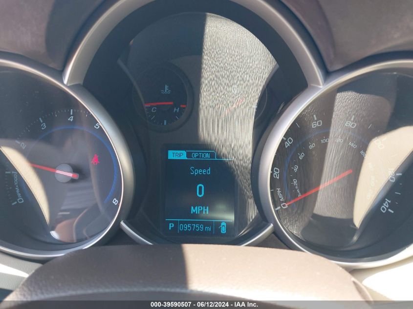 2013 Chevrolet Cruze 2Lt Auto VIN: 1G1PE5SB8D7190700 Lot: 39590507