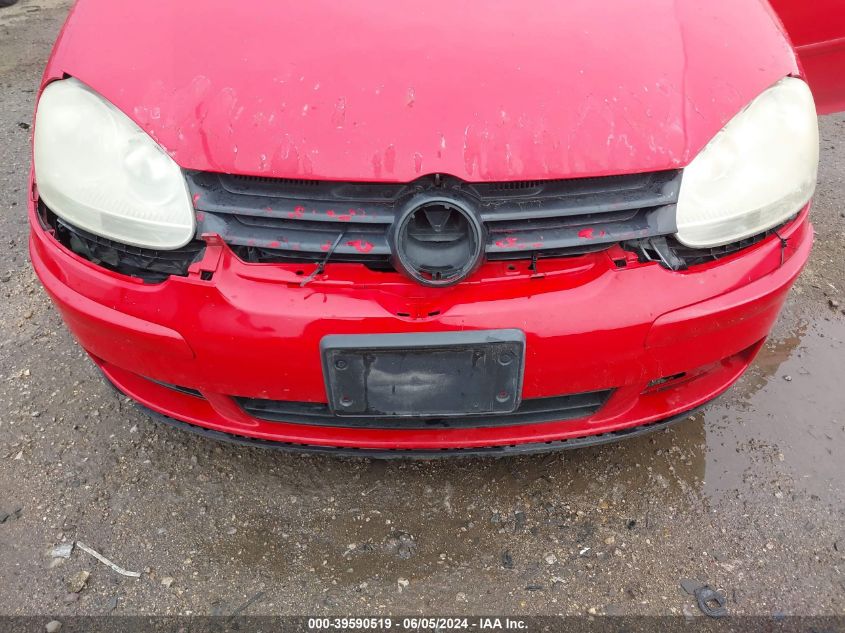 2008 Volkswagen Rabbit S VIN: WVWDA71K28W093152 Lot: 39590519